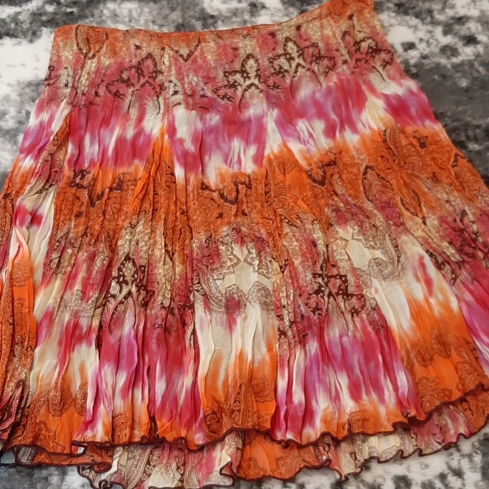 Tracy Evans crinkle skirt
